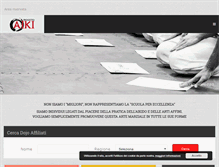 Tablet Screenshot of progettoaiki.org